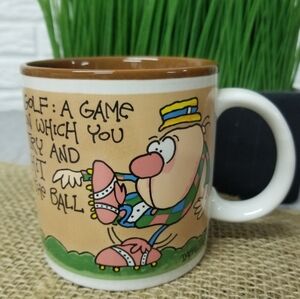 Funny Golf Themed Mug